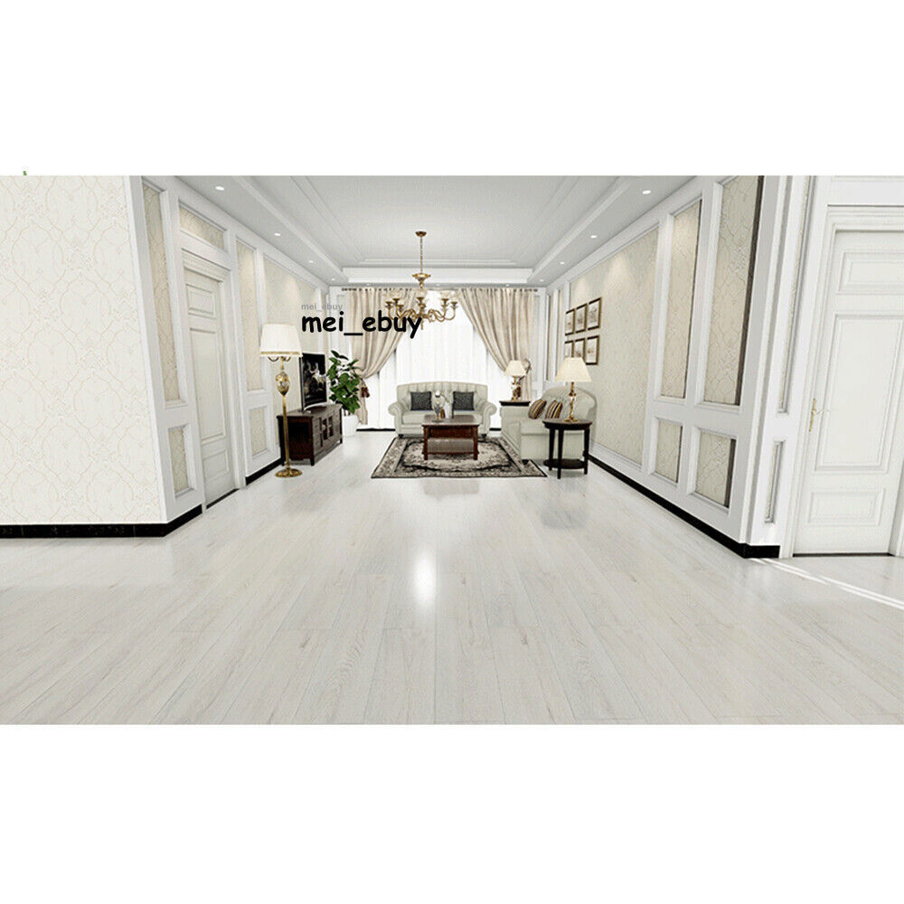 36-Pack Peel & Stick Luxury PVC Vinyl Flooring Tile 54 Sq.Ft Adhesive Wood Plank