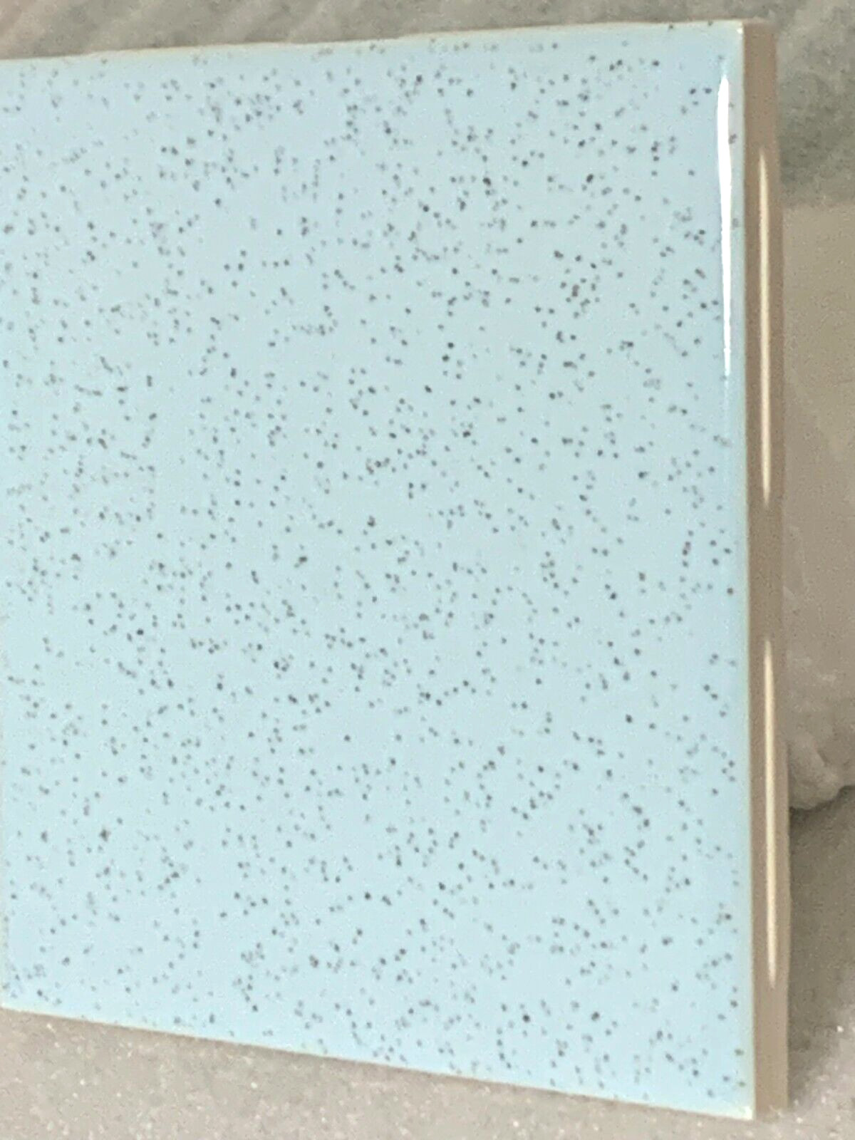 Vintage Stylon ceramic #211 Stardust Blue 4-1/4″ x 4 1/4″ Gloss