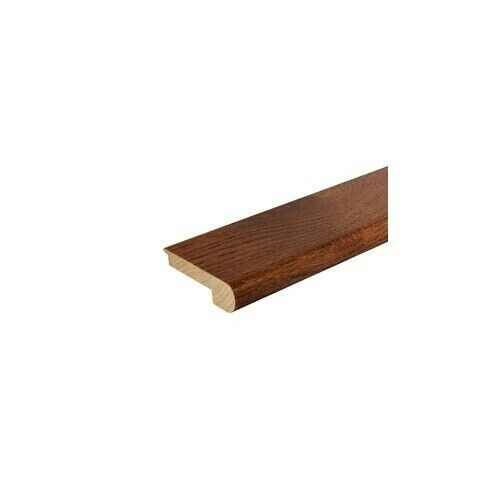 860062 Style Selections 2.75-in x 78-in Gunstock Red Oak Stair Nosing 860062