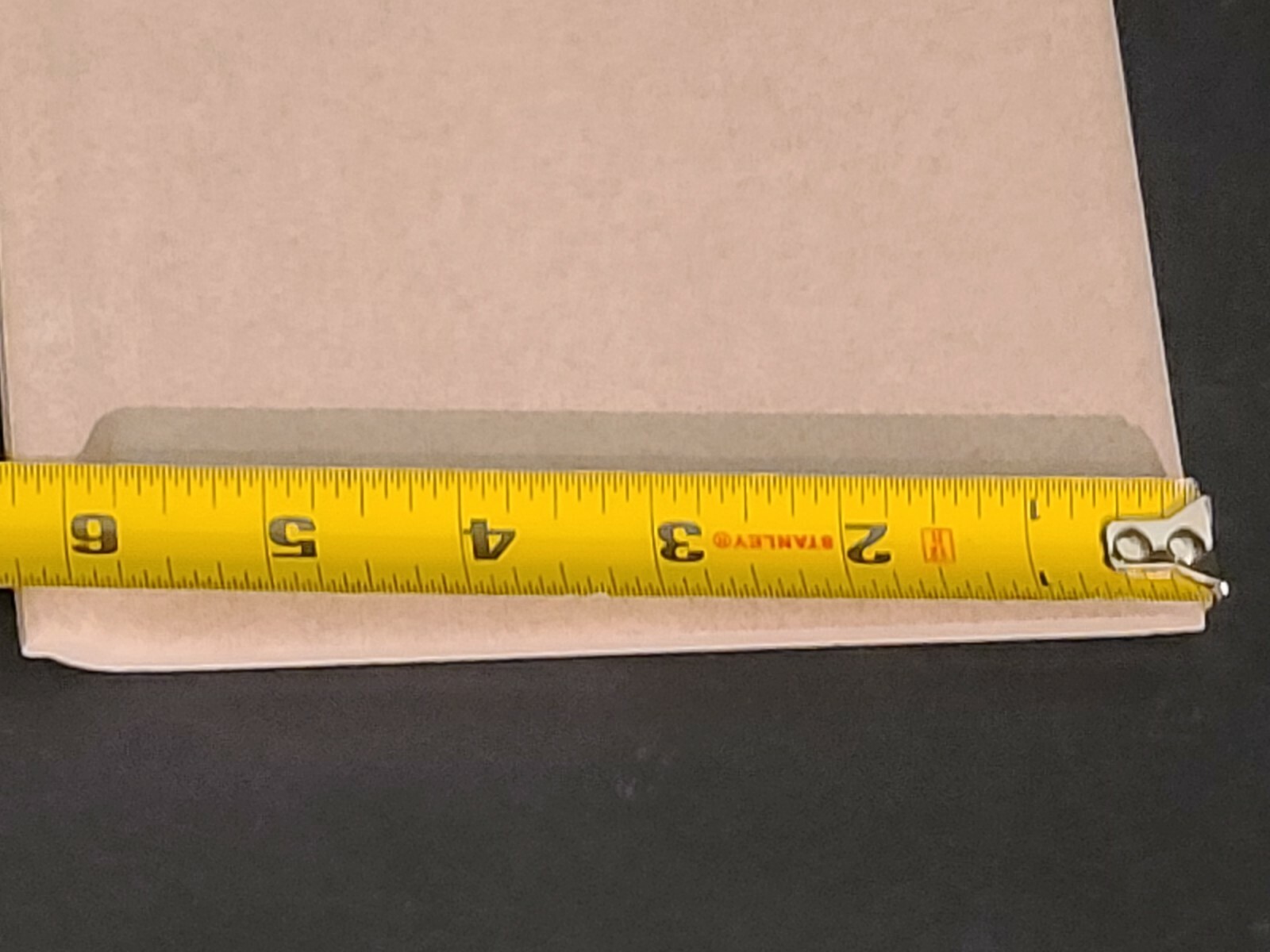(LOT OF 1) NEW Brown/Beige 12″ X 6″ Floor Cove Base Tile