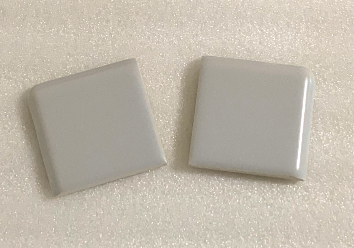 New Florida Pearl#719 Matte 2″ x 2″ Flat Surface Bullnose Corner *Shade 555*