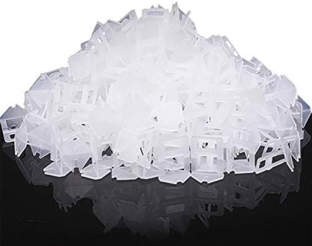 500-Piece Tile Leveling System with 1/16″ Spacers – Professional Quality Clips