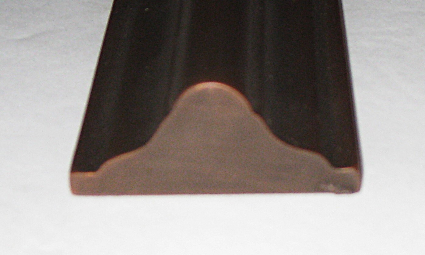 2″x11.75″ Oil Rubbed Bronze Cuvee Liner Metal Resin Accent Wall Tile – 9 pcs