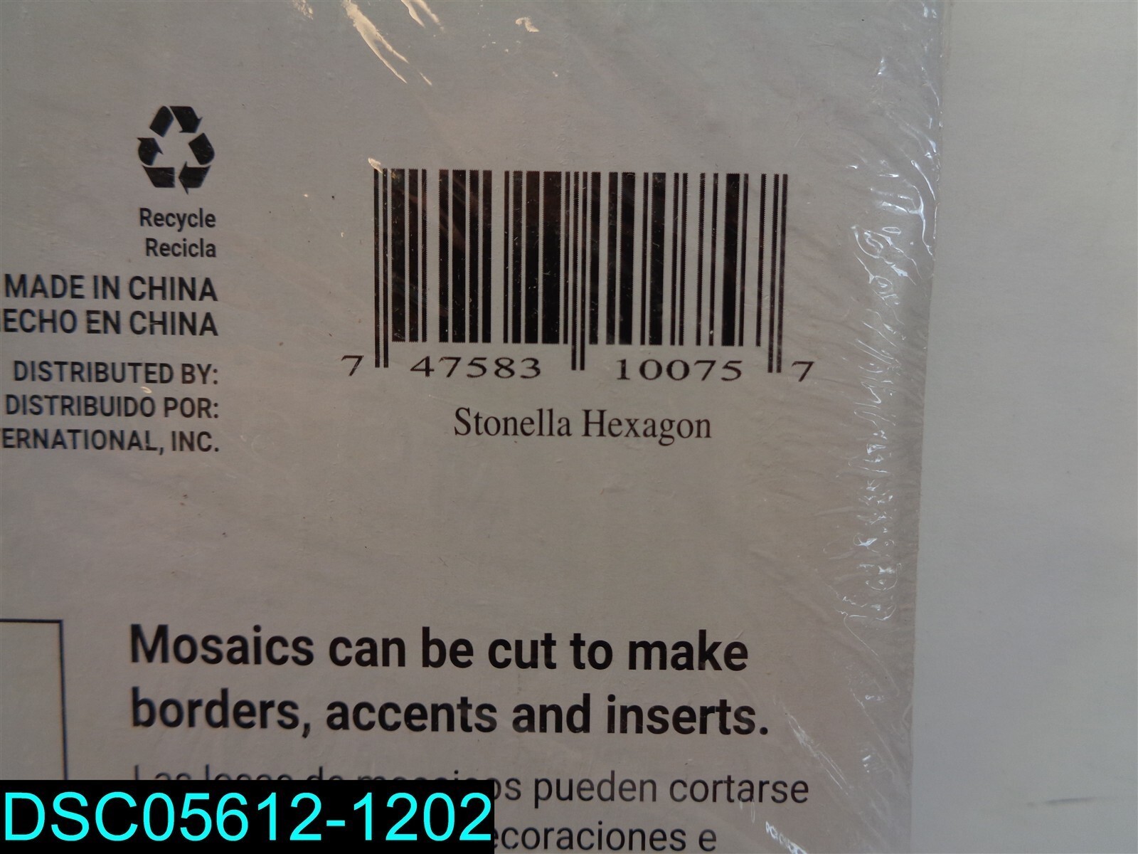 Qty=15: MSI SMOT-GLS-6MM-V2 12″ x 13″ Hexagon Wall Tile – Stonella