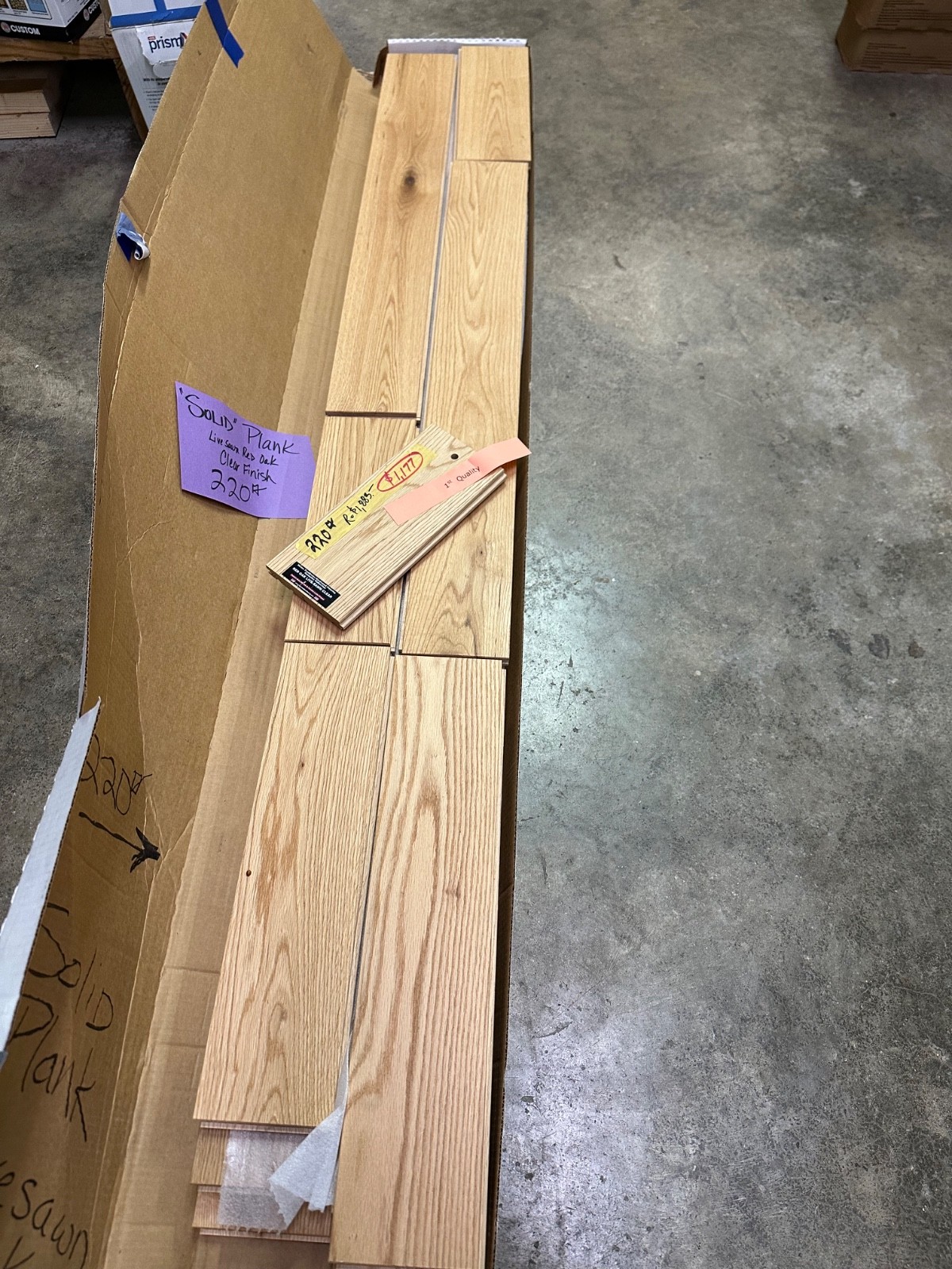 Hardwood Flooring Maine Traditions Prefinished 3/4” Solid Live Sawn Red Oak 5” W