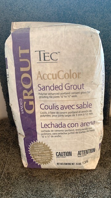 TEC AccuColor Premium Sanded Grout 650 ( #903 Birch ) 25 lbs