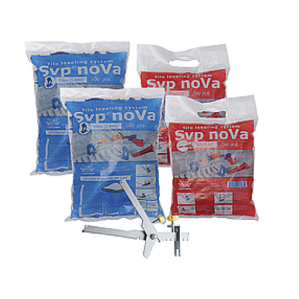Tile Leveling System 1000 Pieces 1mm Wedges “SVP-noVa” TOP Price!