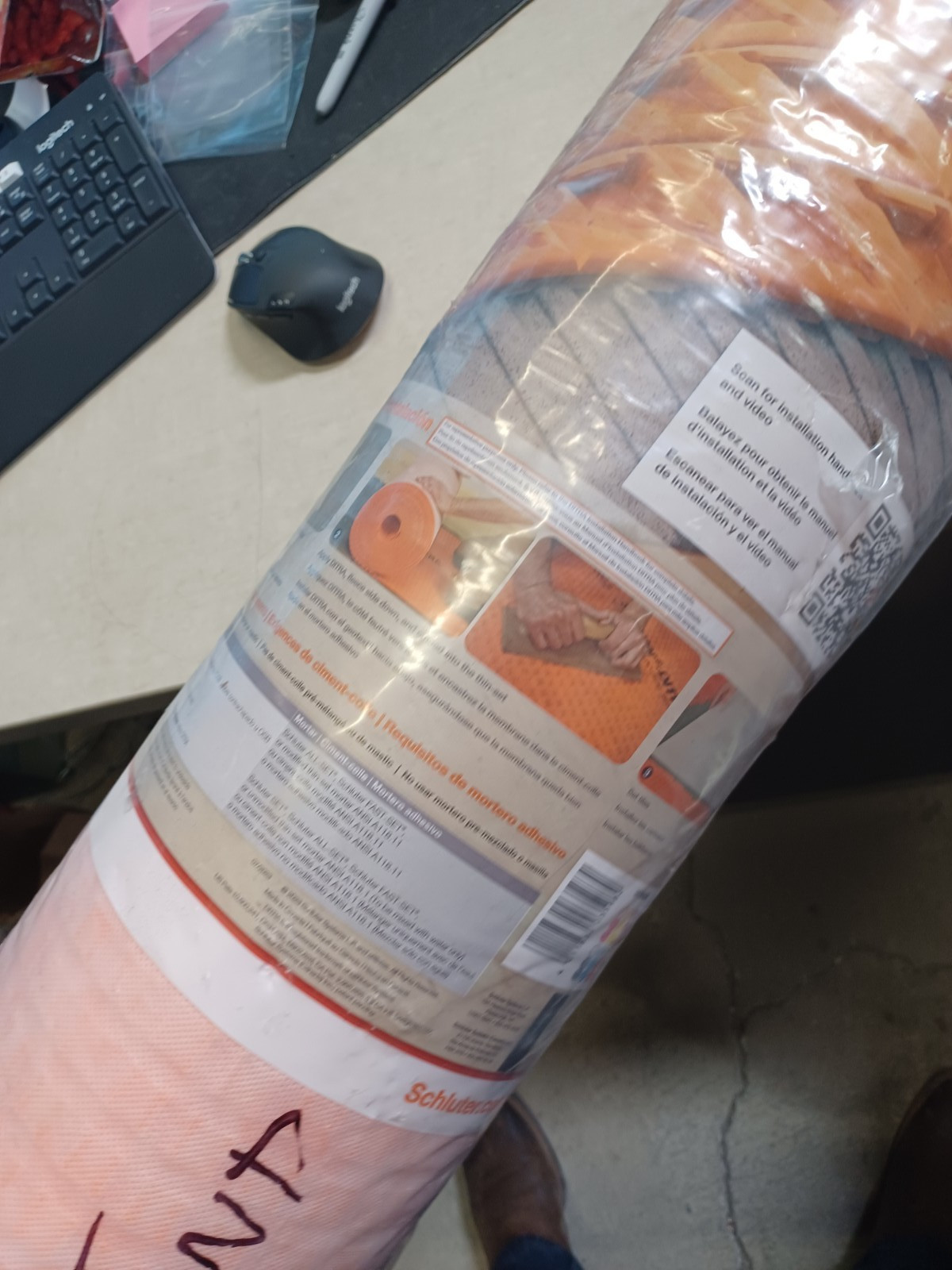 Schluter DITRA Uncoupling Membrane Roll – 54 SqFt ESR-2467