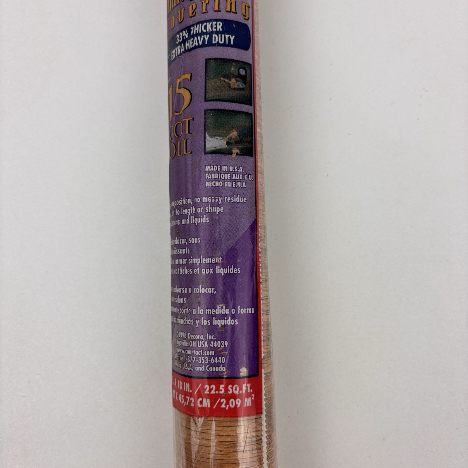 Vintage Con-tact Ultra Multipurpose Covering, 15 Foot Roll, Brand New.