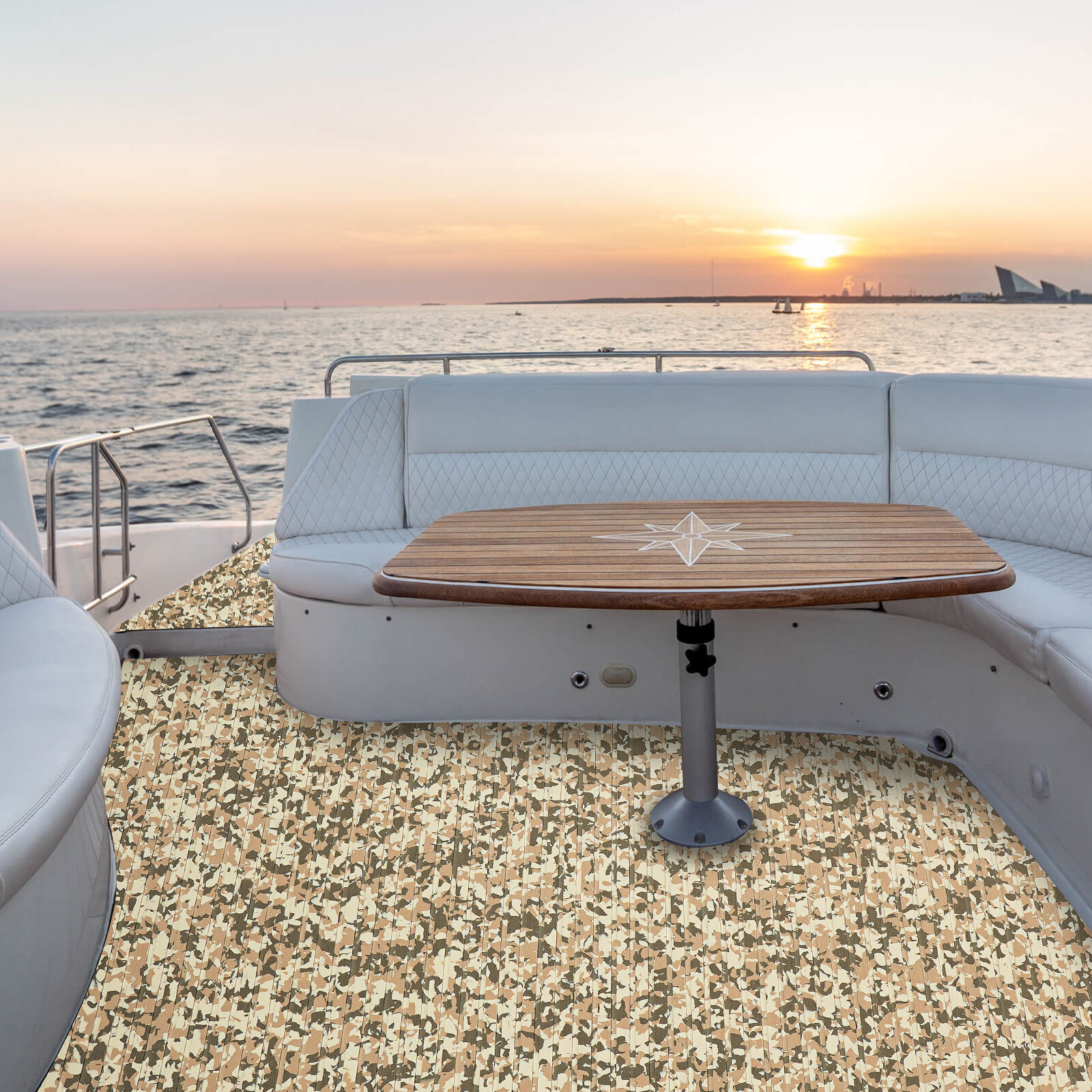 Boat Flooring EVA Foam Decking Marine Carpet Non-Slip Decking Sheet 240*90cm