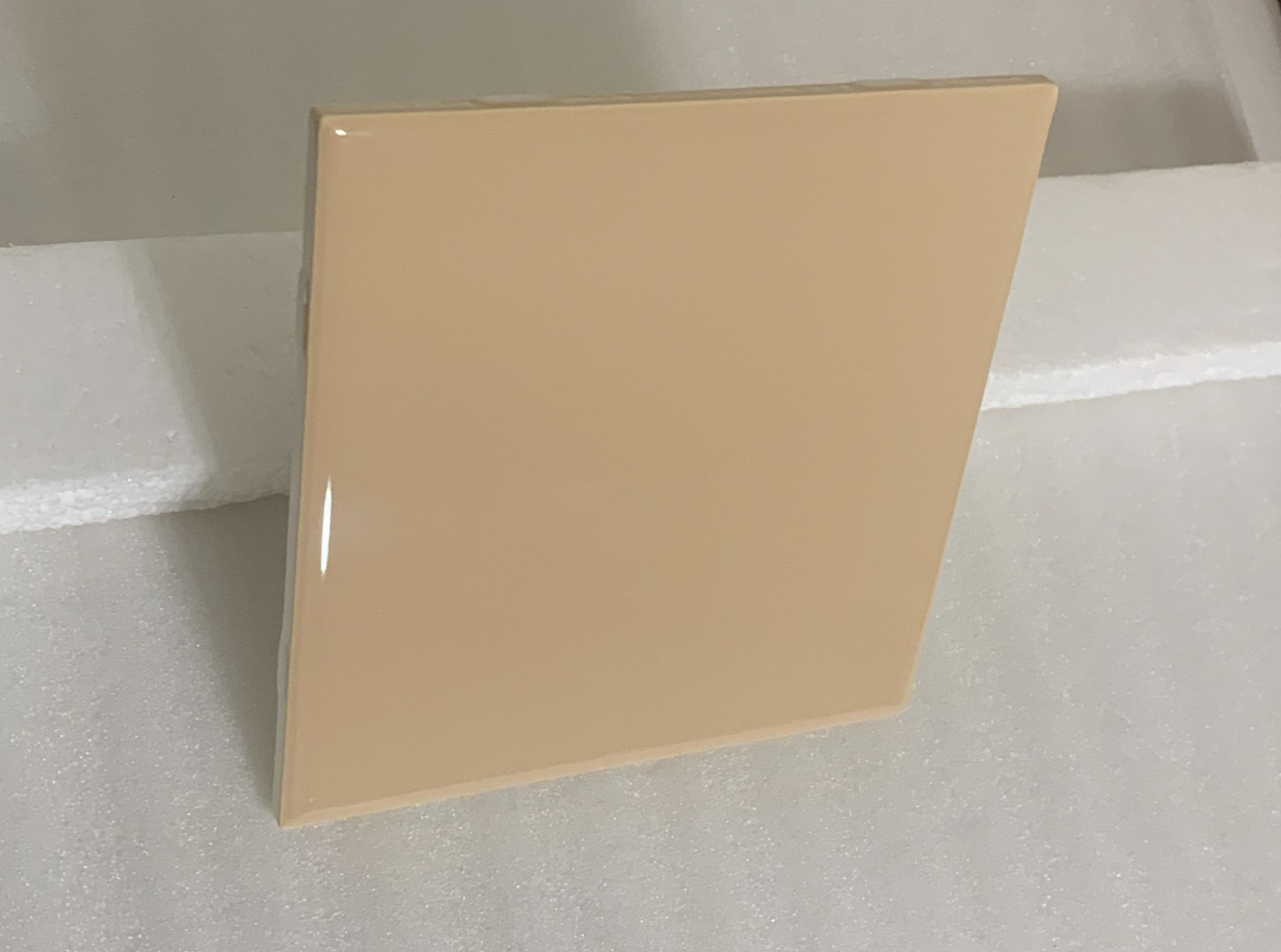 New Vintage Ceramic Daltile Kohler 6″ x 6″ Chamois #K180 Gloss *8*pcs