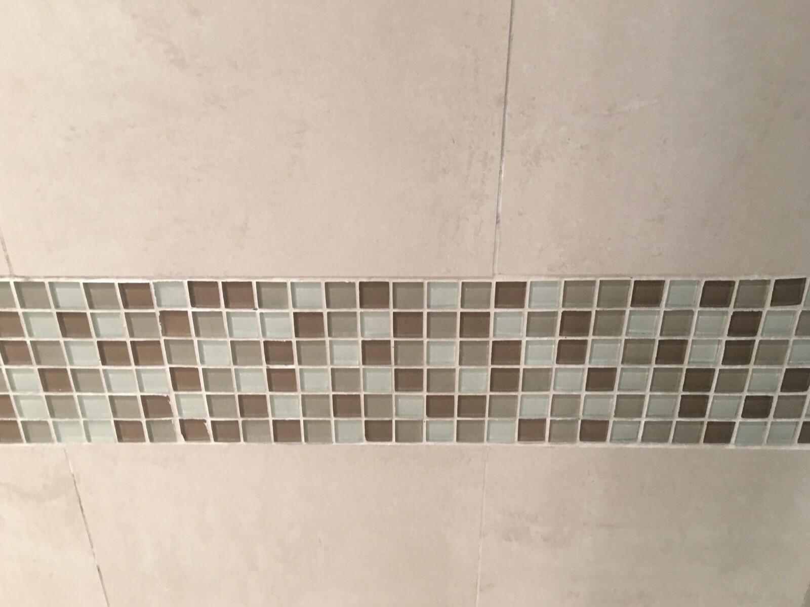 1X1 Palm Beach Blend Glass Mosaic Tile Glossy Backsplash Wall Spa Shower