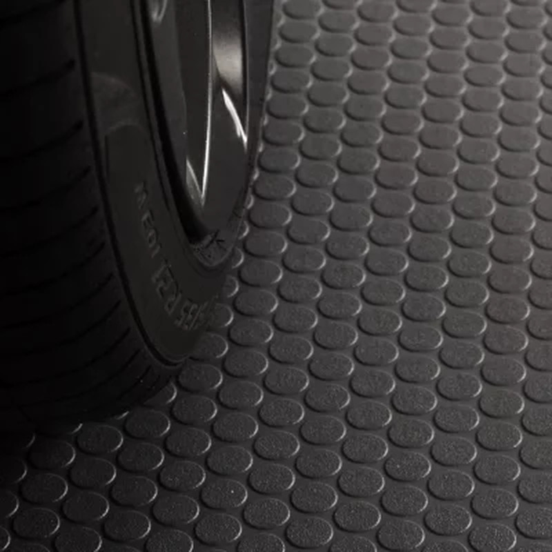 G-Floor 8.5′ X 22′ Slate Grey Garage and Utility Flooring – Small Coin