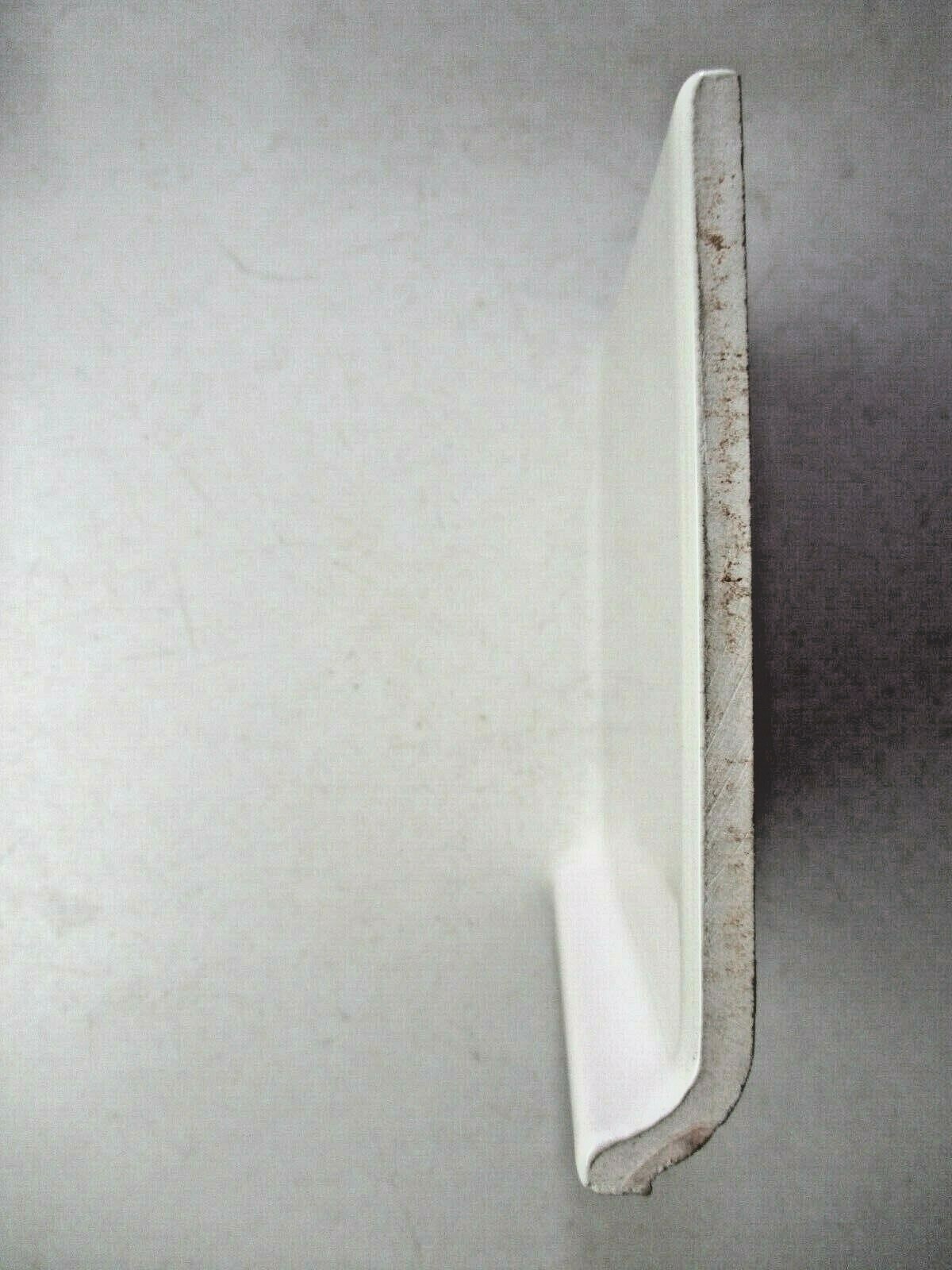 1 Cove Base Radius Tile Porcelanite P 4-3/8″ Square Gloss Off White Ceramic Wall