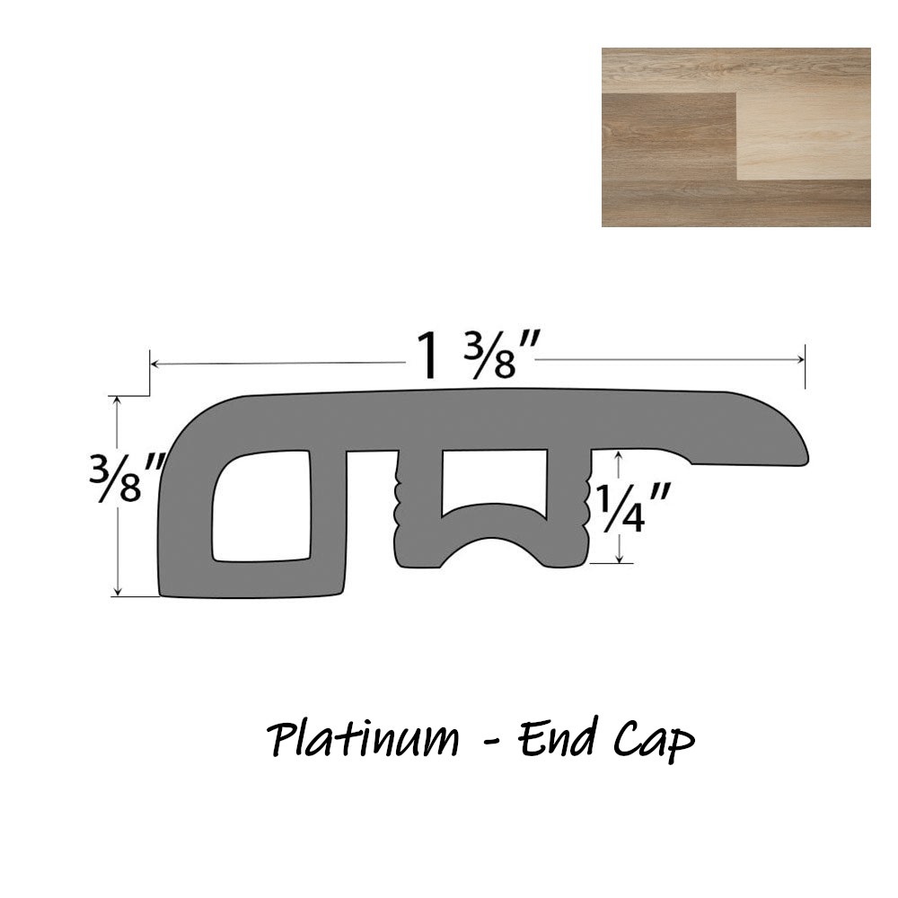 PRODURA Platinum Waterproof 22mil Click Luxury Vinyl Plank 48″x7-3/8″x6mm