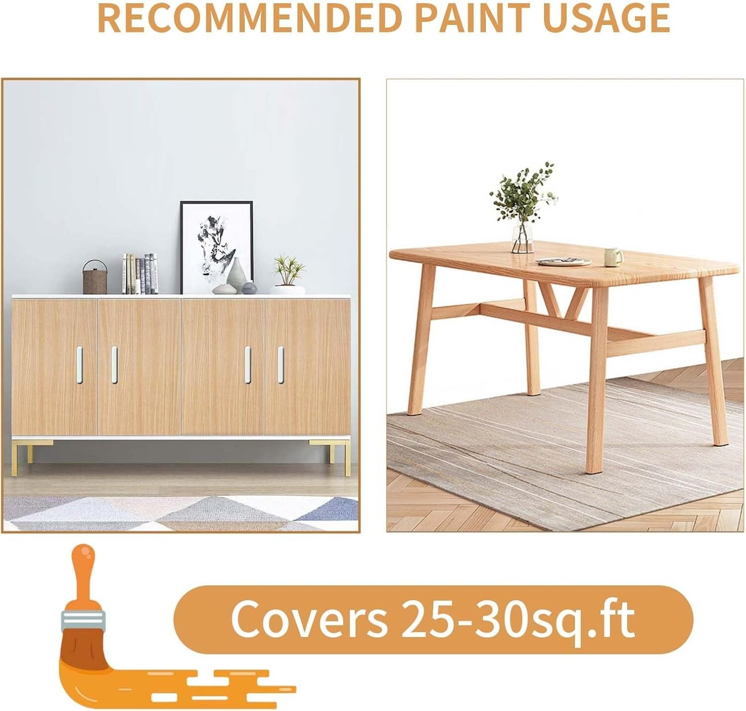 Wood Look Paint for Furniture, Cabinets, Front Doors Interior Texture Paint, …