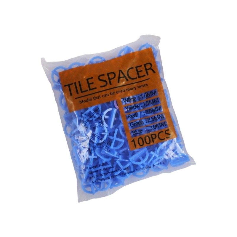 Economical Tile Spacers For Reliable Installation On Various Tile Surfaces 100pc