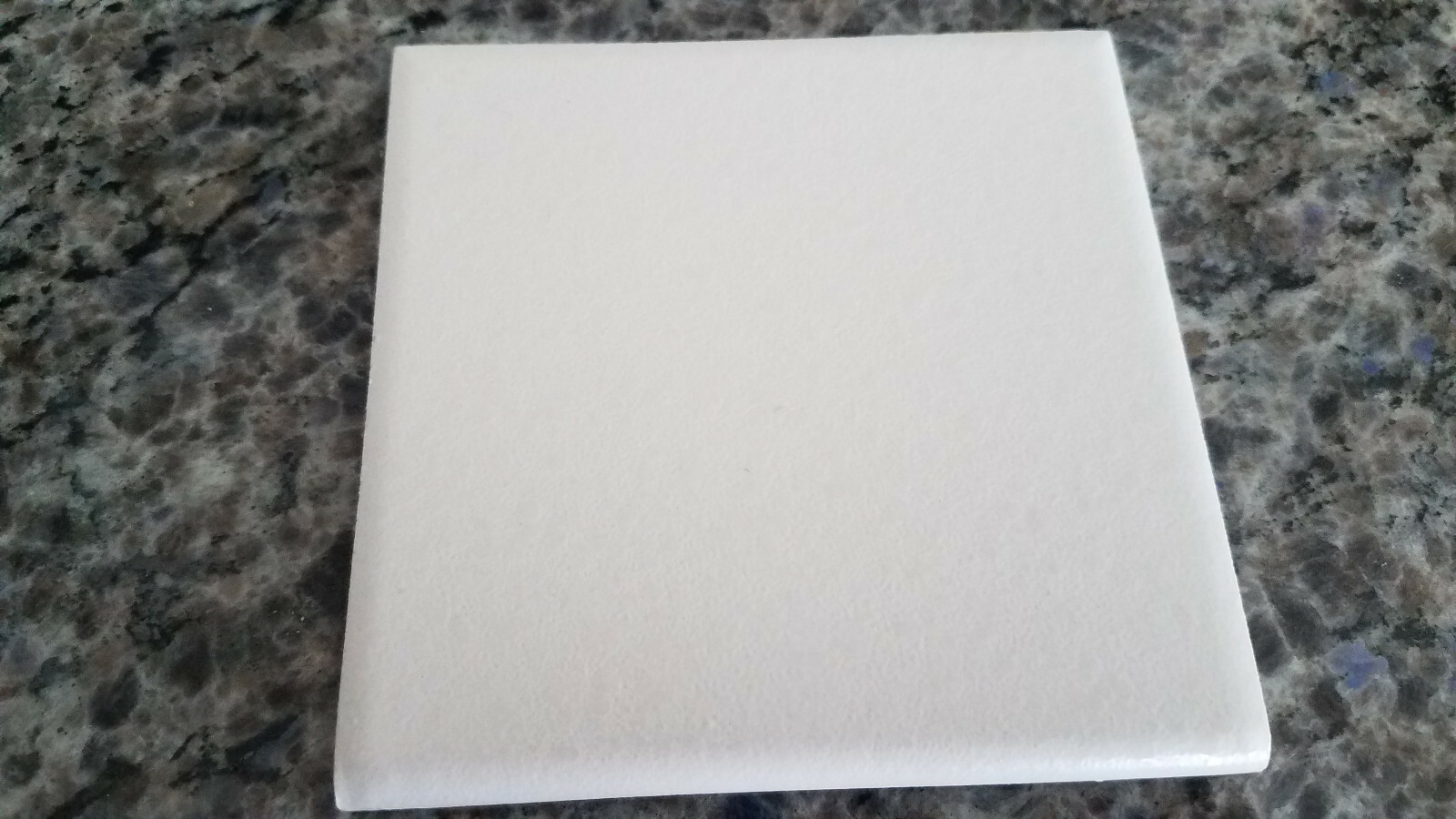 White Crystal Tone 4×4 in. (4 1/4 x 4 1/4) Flat Bath Tile Kitchen Shower #004