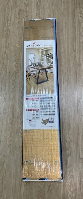 ActiveSound Accoustical Underlayment for floating Luxury Vinyl Tile, 100 S/F