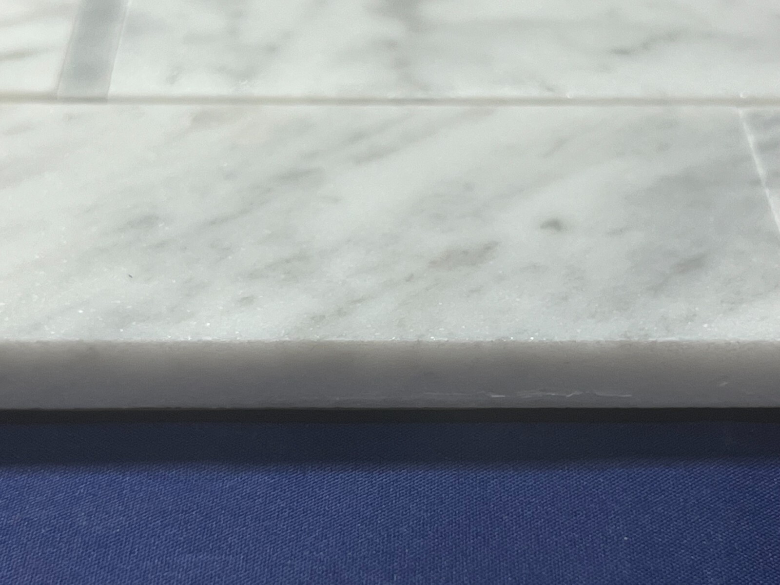 S32 Carrara White Grey Marble Rectangle Mosaic Tile Kitchen Bathroom Polished