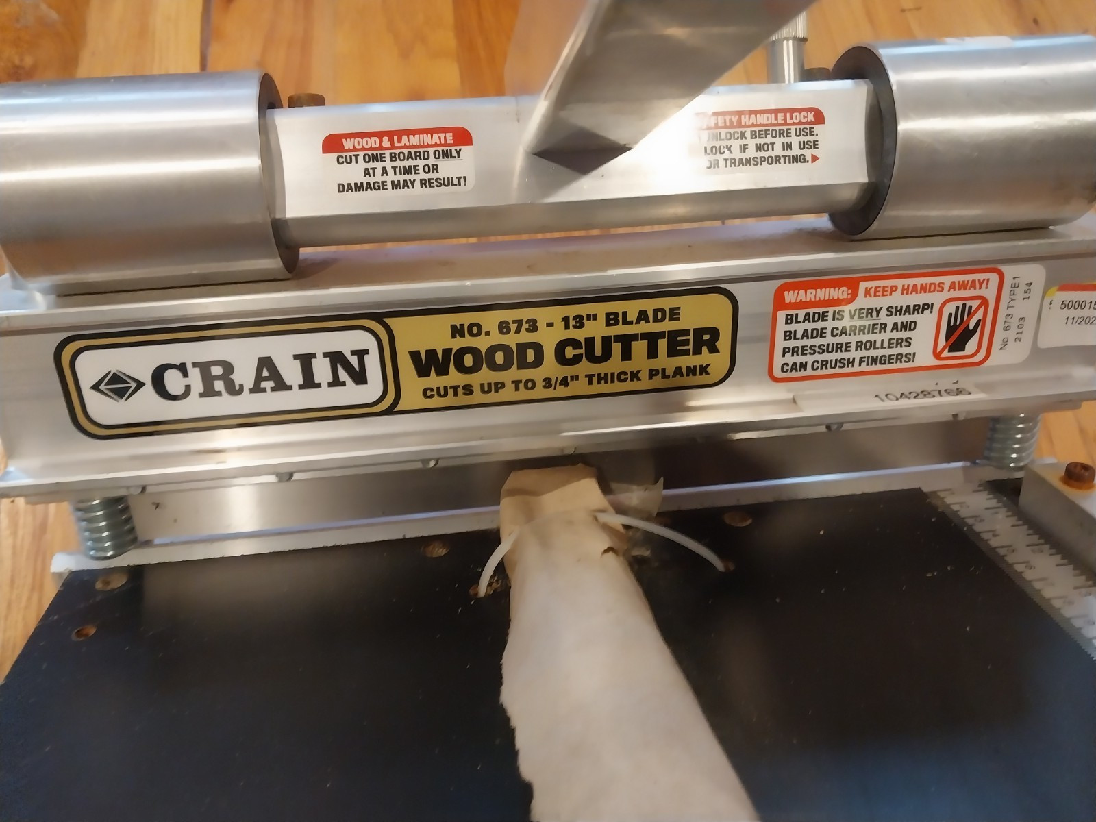 NEW, Crain 673, 13″ Flooring Cutter Wood, Vinyl, LVP, LVT And Laminate Flooring