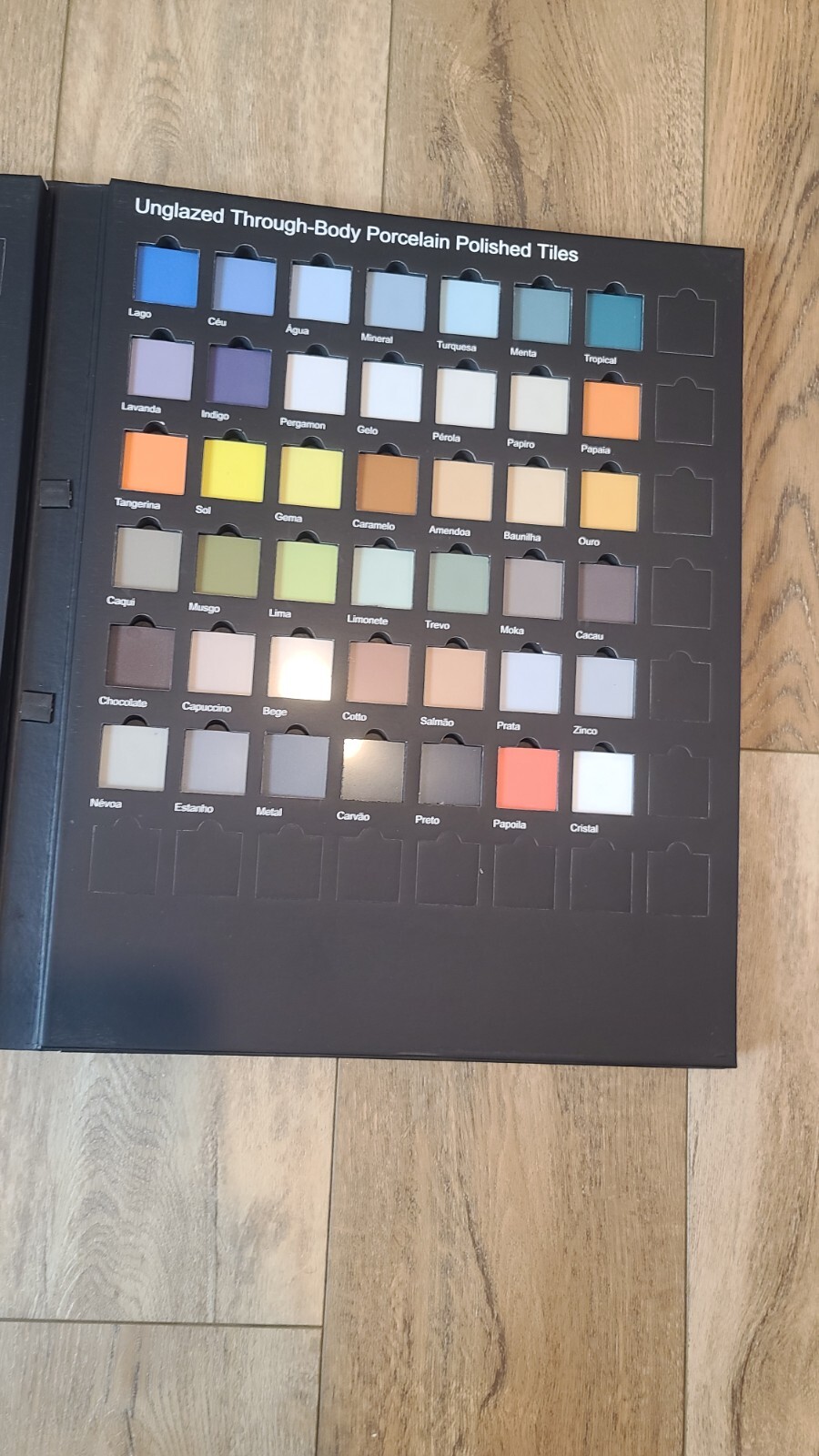 Emser Tile Travel Sample Color Texture Kit