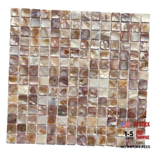 Mother of Pearl Mosaic Tile for Kitchen Backsplash Bathroom Wall 10 Colorful