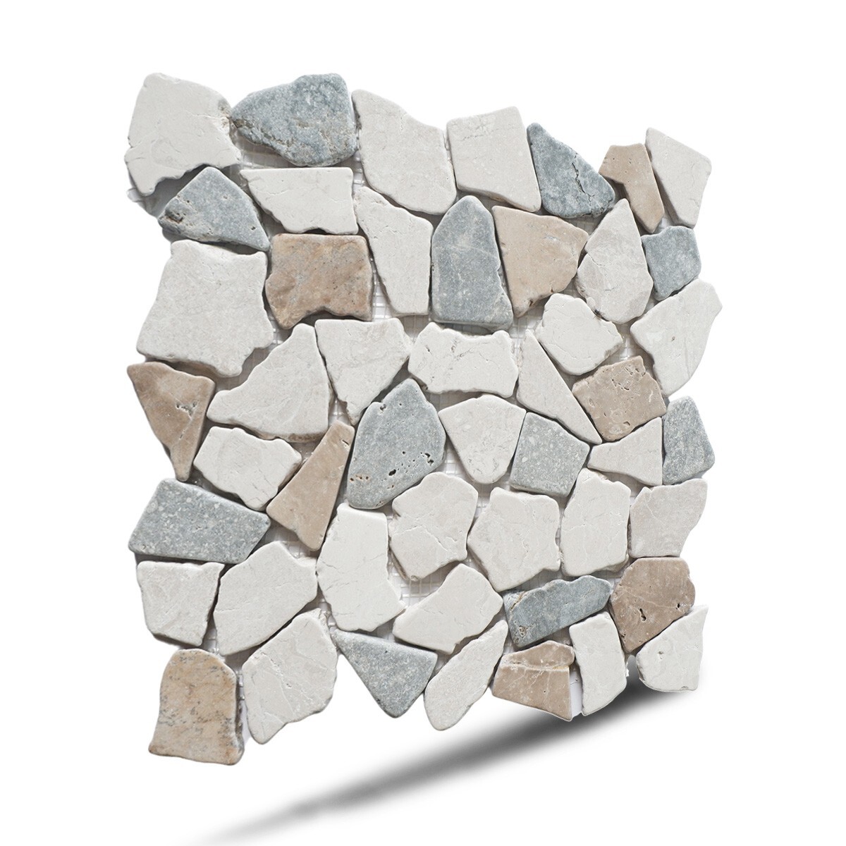 Sea Sand Random Mosaic Wall & Floor Tile ($11.84/SqFt)