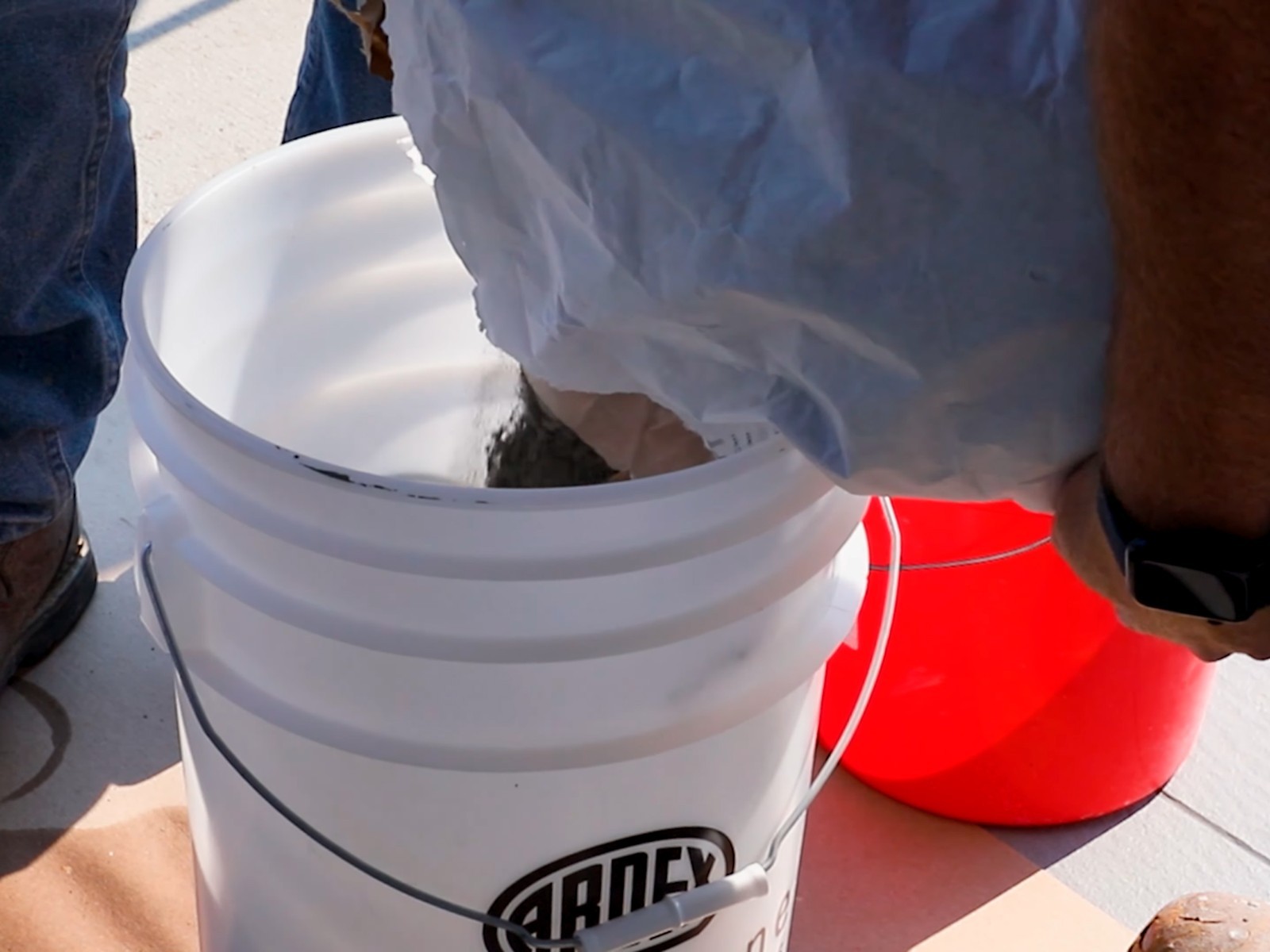 ARDEX B 40 Trench Fast-Setting, Horizontal Concrete Repair Mortar, 50 lbs 45777