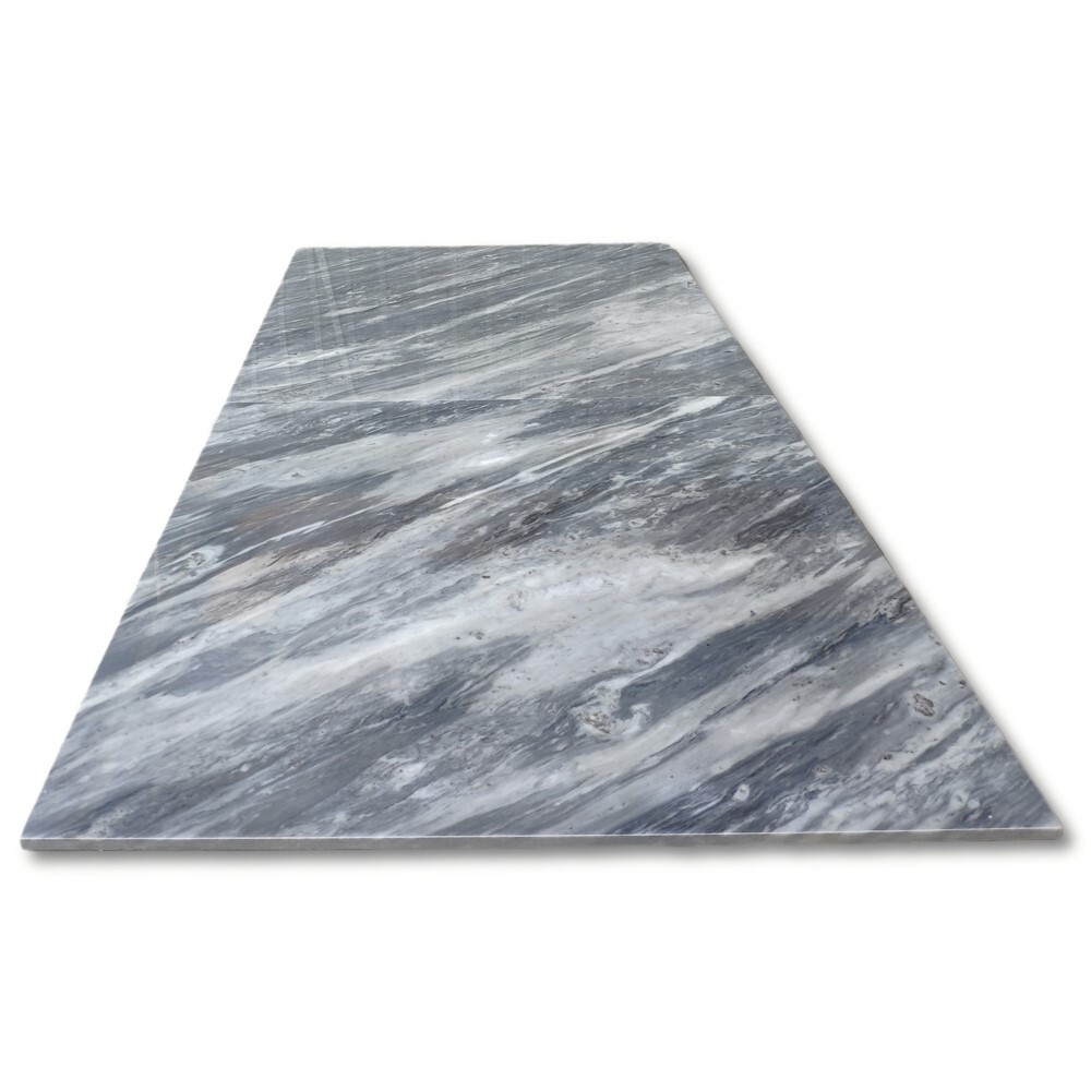 K46P 24×24 Bardiglio Gray Italian Marble Wall Floor Polished Tile