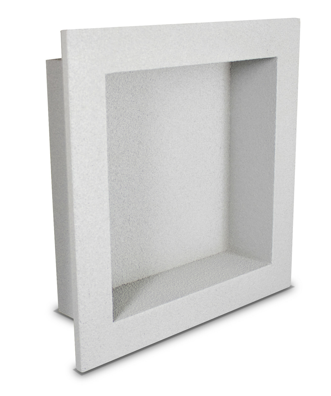 PolyNiche Foam Shower Niche – EPS Waterproof 8″x8″ – Shampoo Soap Shelf Tile