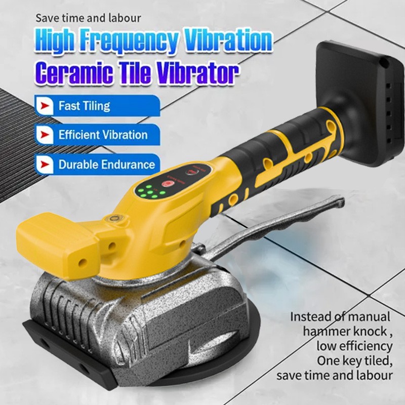 Cordless Tile Vibration Leveling Machine Tool for Dewalt 20V Battery DCB208-2