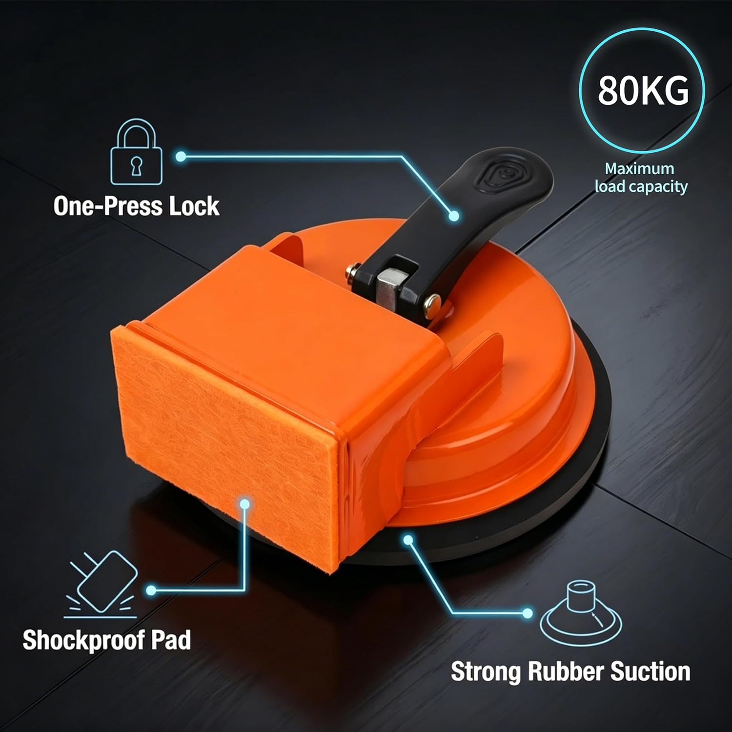 Floor Gap Fixer Tool, 2026 New Heavy Duty Flooring Gap Fixer with Strong Suction