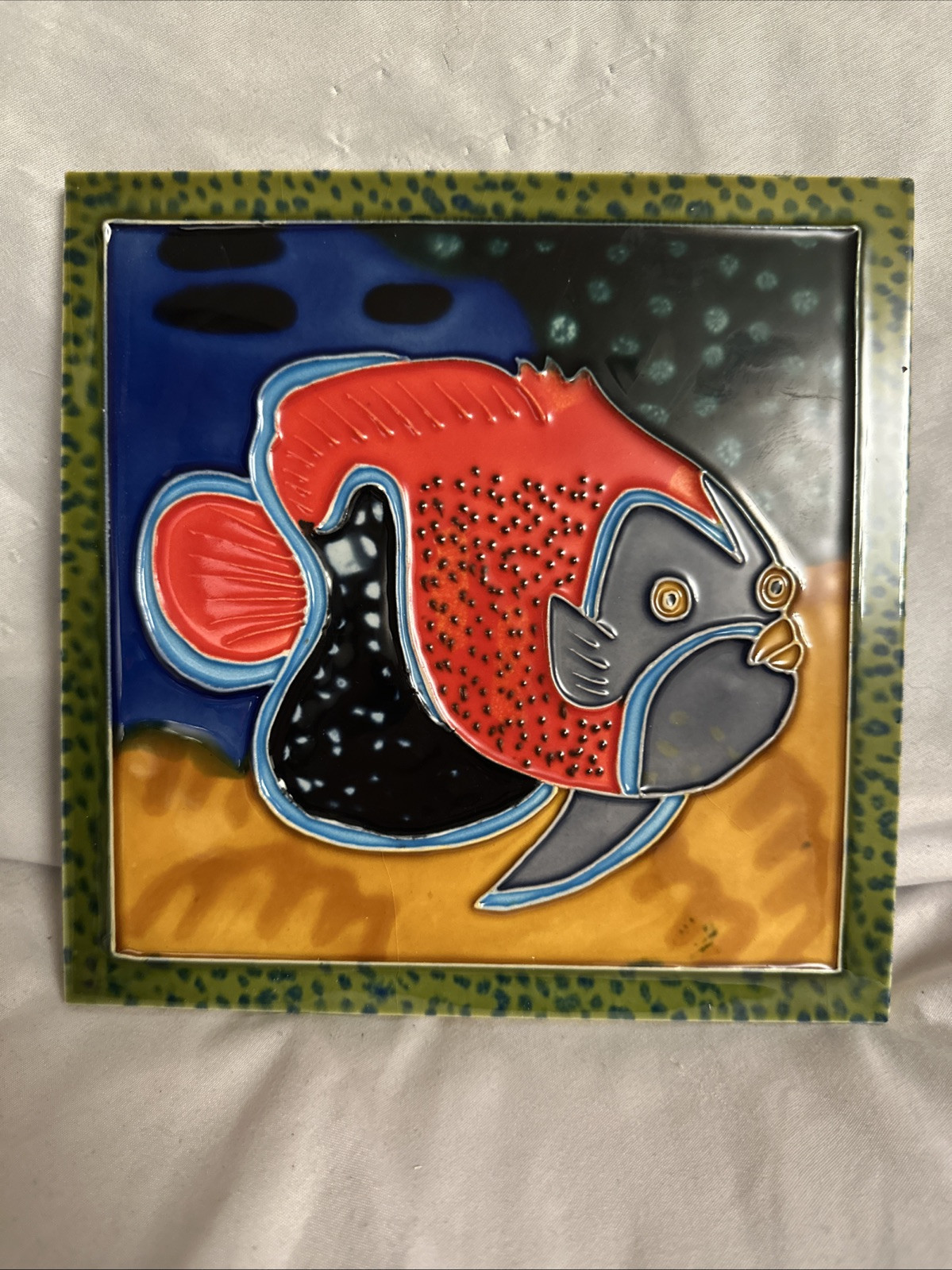 Clownfish Clown Fish Decorative Ceramic Wall Art Tile 8×8 New