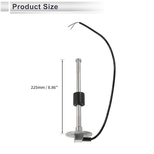 1 Set Fuel Sending Unit and Gauge Kit Length Boat Fuel Sending Unit 8.86″