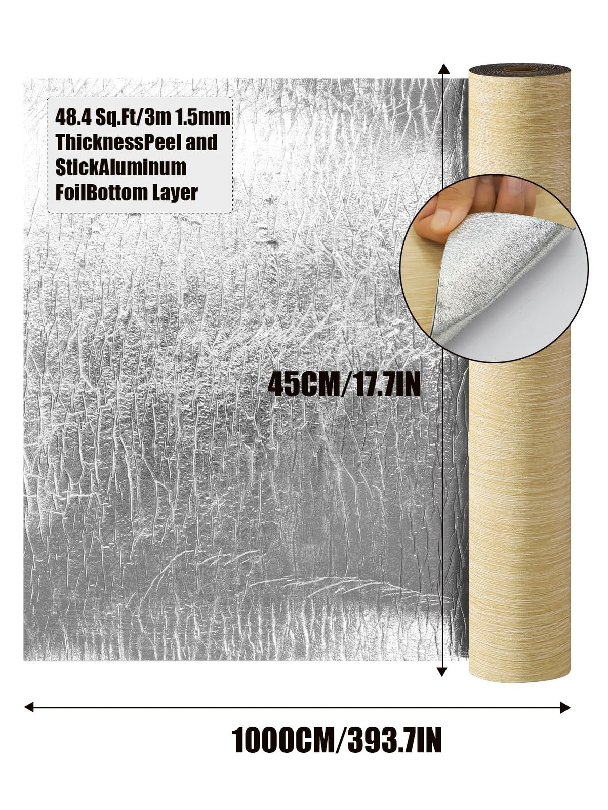 Luxury Thicken Wood Grain Peel and Stick Floor Tiles Self-Adhesive Vinyl Floo…