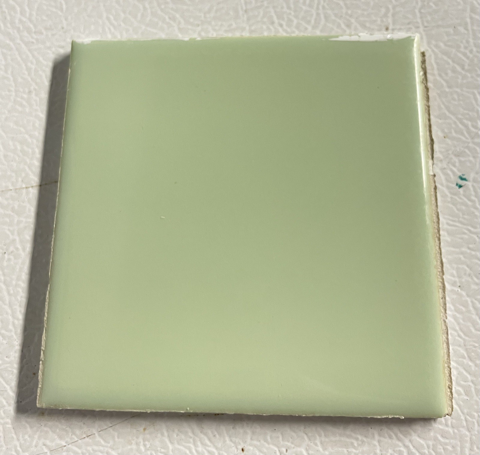 12 Piece American Olean Vintage Ceramic Tiles Spring Green 4.25″ square Salvaged