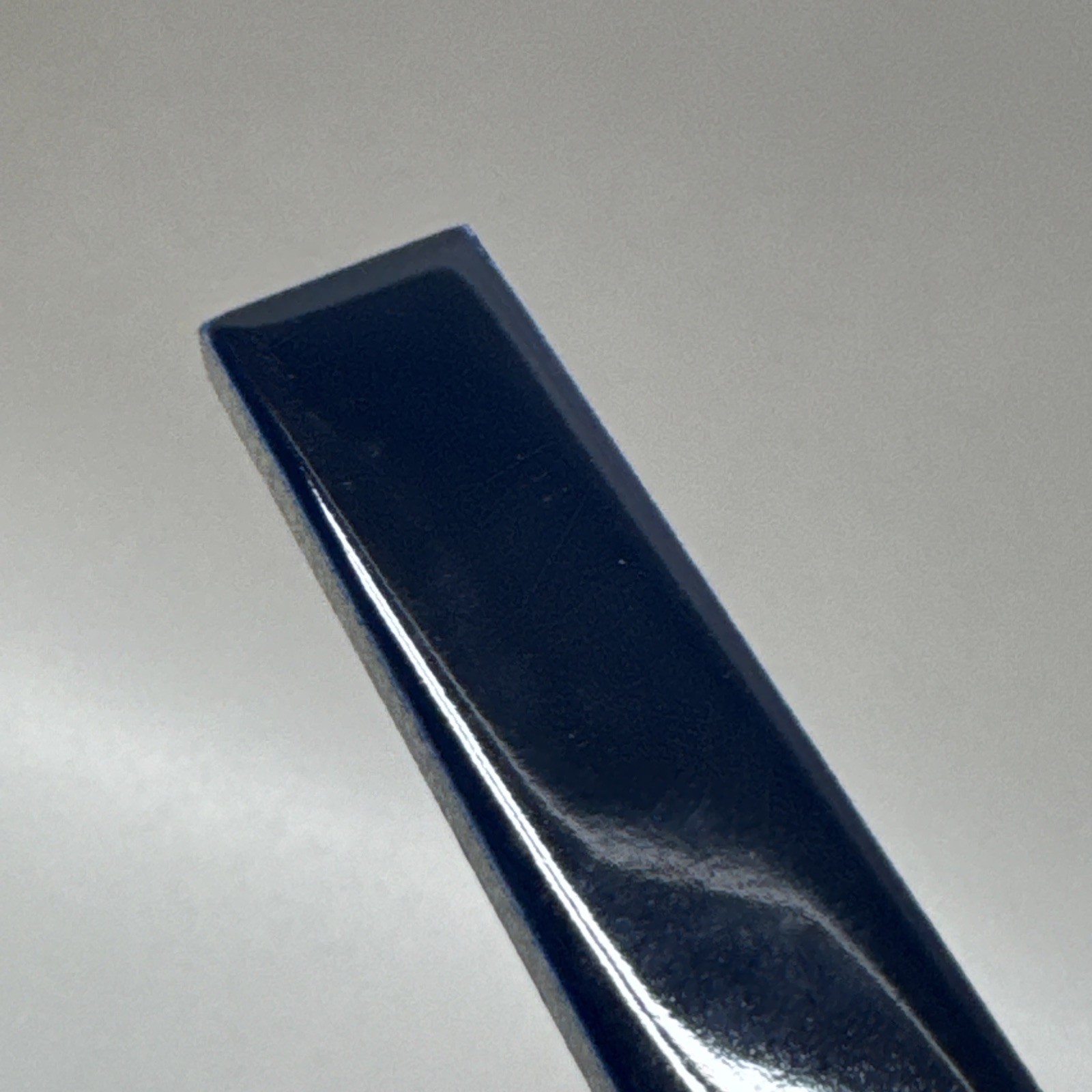 Navy Blue Pencil Liner Ceramic Florida Tile 3/4×6 Vintage Mid Century Modern FT