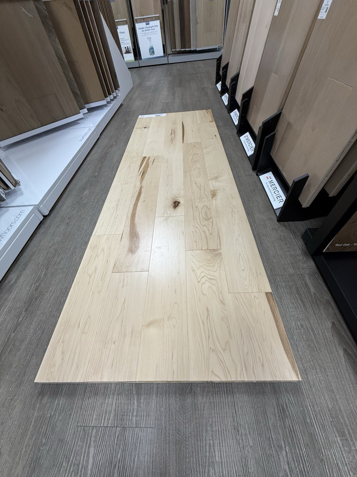 Ultra Scratch Resistant, Premium Mercier Maple Solid 5” Hardwood- (22 sq ft/box)