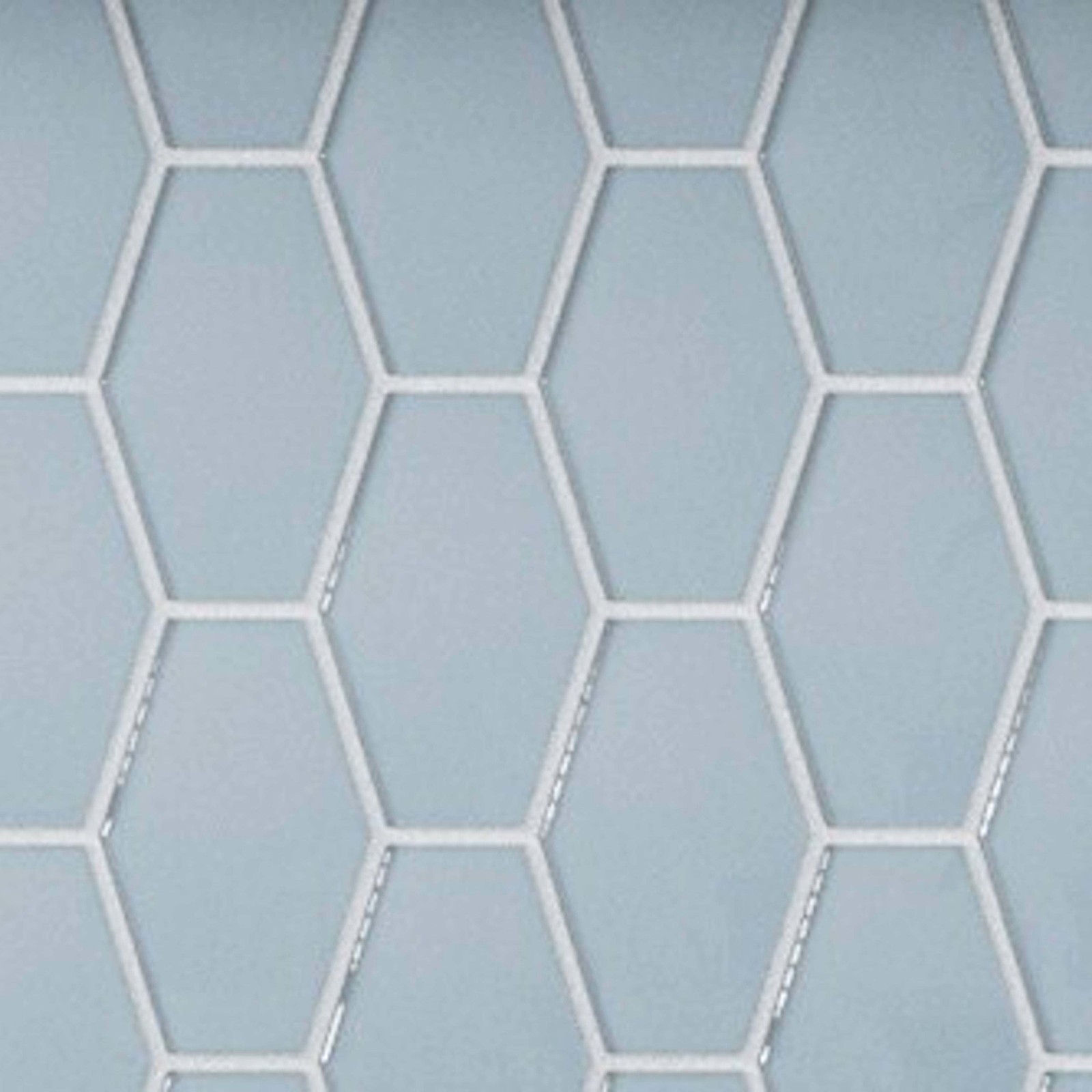 Cruz Bay Studio MKT2872 Long Hex – 11″ x 11″ Geometric Floor and – Aqua Blue