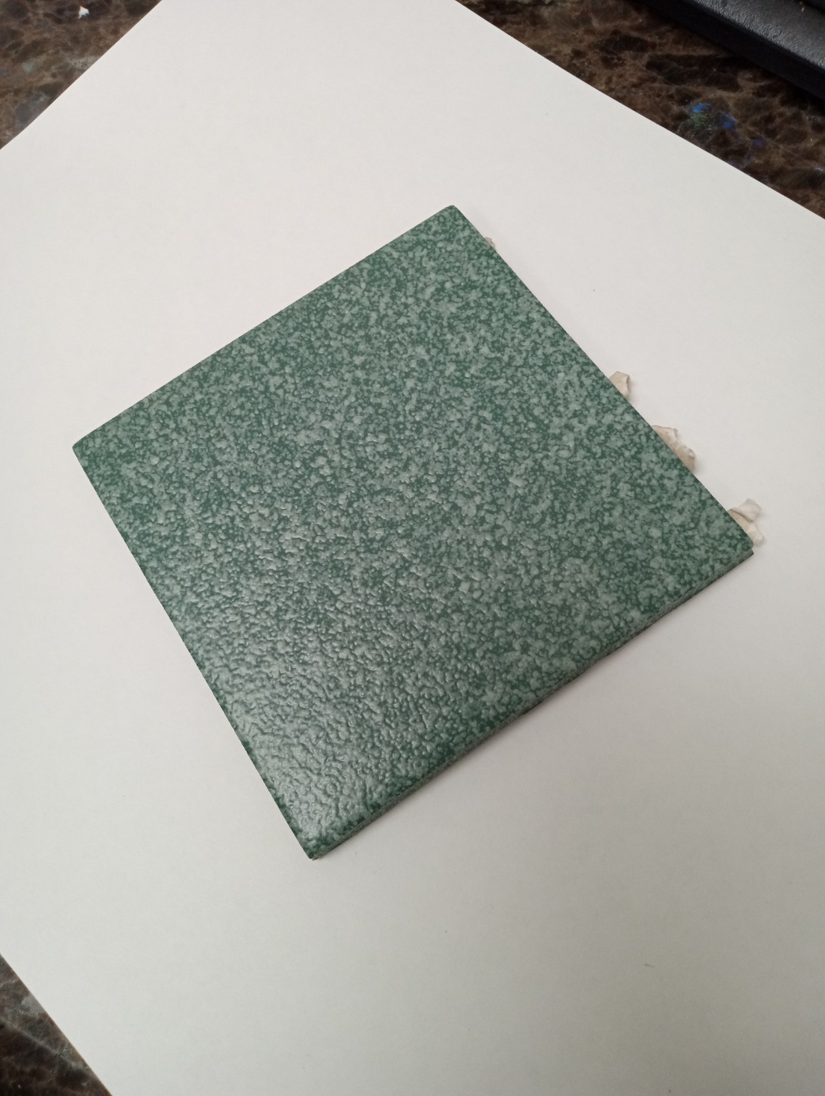 4×4 Tile Textured Crocodile Green Meshed Wall Remodel Ceramic C#I56-211 Sample