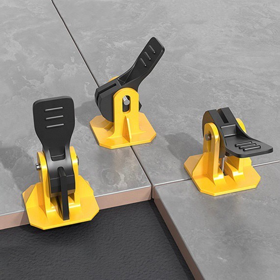 50PCS Tile Leveling System Kit Reusable Tile Spacer Wall Floor Clips Tool