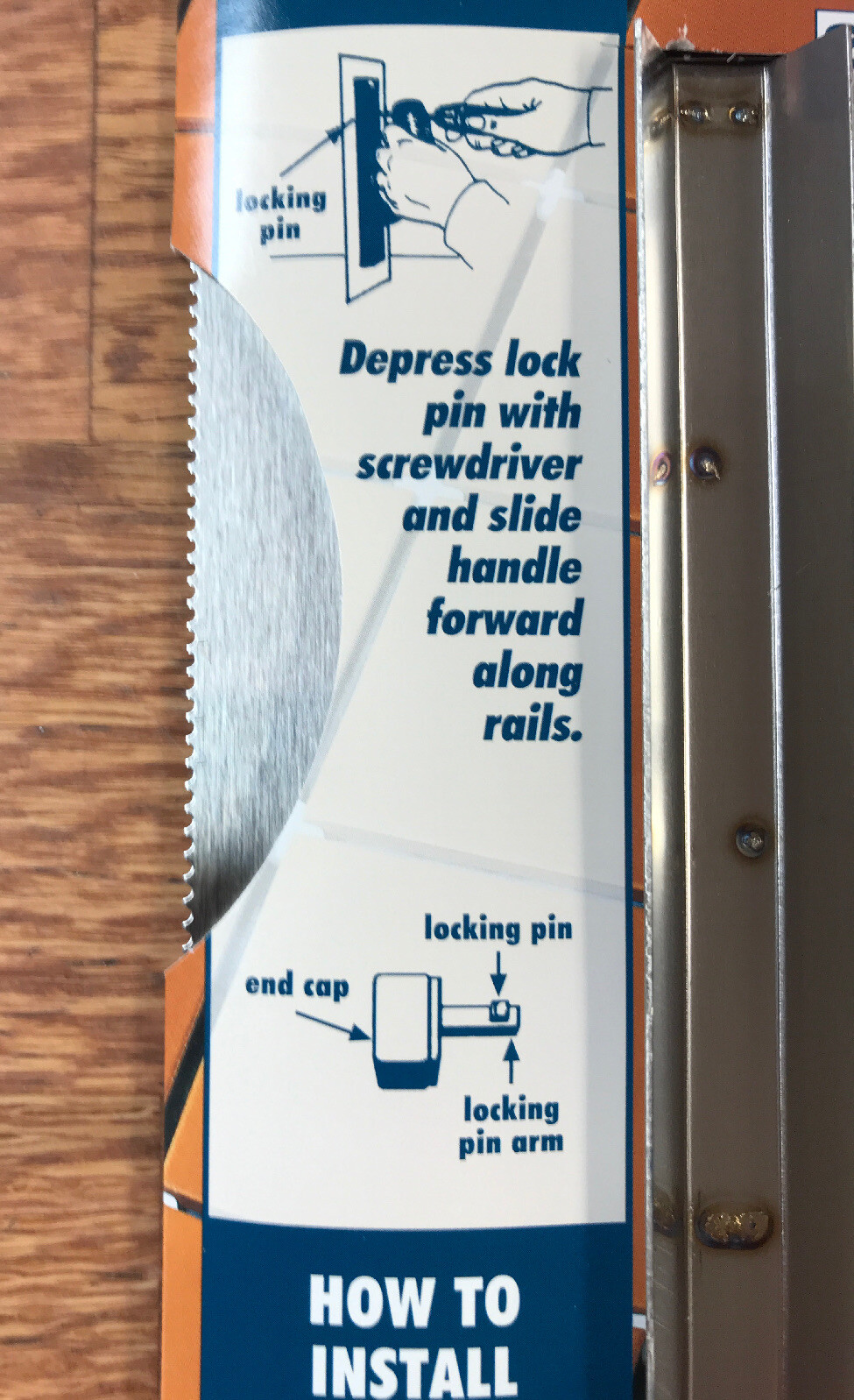 Barwalt 31611 Vinyl, LVT and Vinyl Plank Flooring Trowel Blade #61