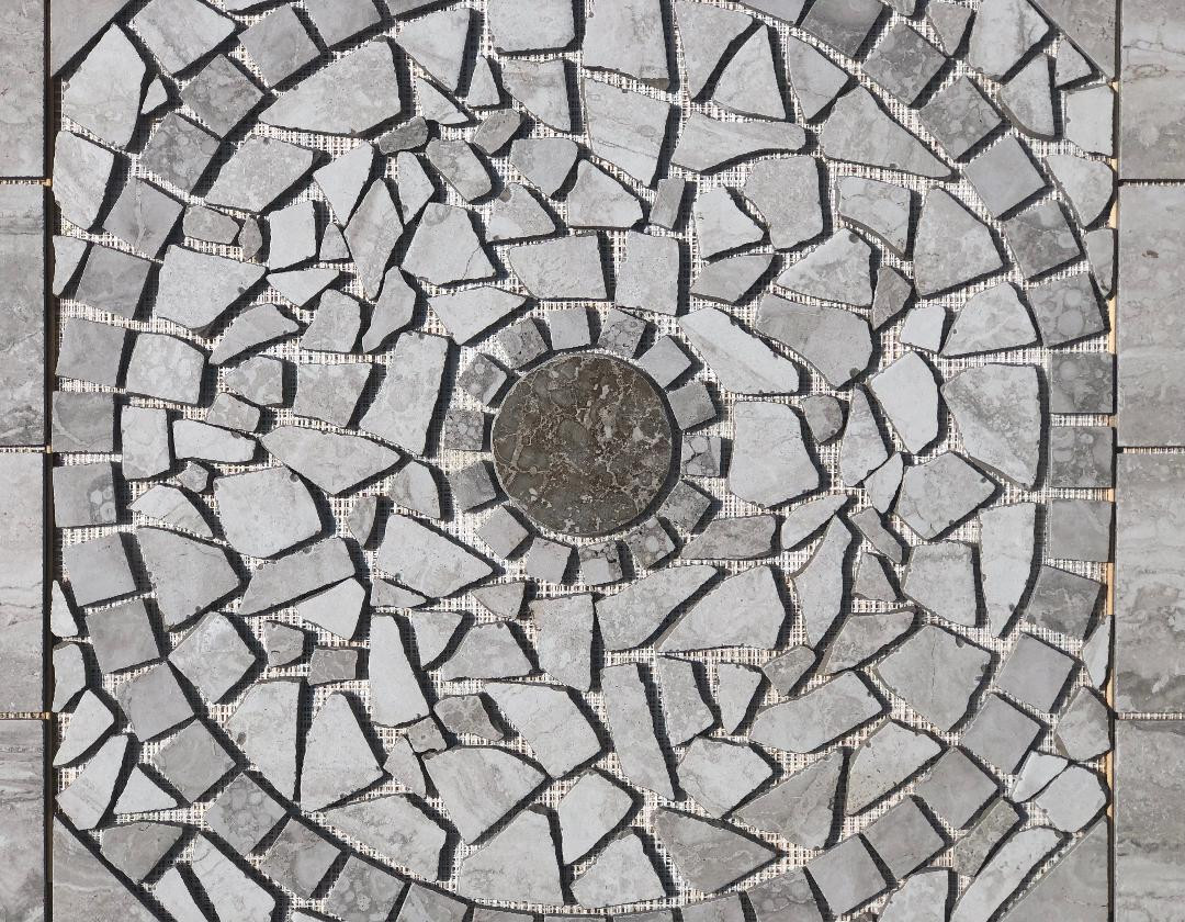 36″ x 36″ Tile Medallion Mosaic – Daltile Exquisite tile series
