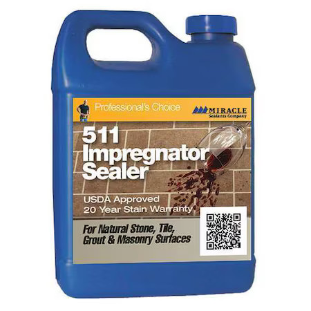 Miracle Sealants 511Qt6 Sealer, 1 Qt, 500 Sq Ft Coverage, Pk6