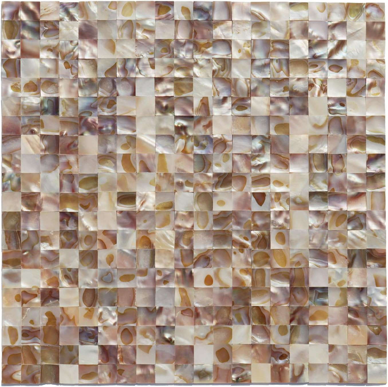 Vibrant Peel and Stick Mother of Pearl Backsplash Tiles – 10 Sheets