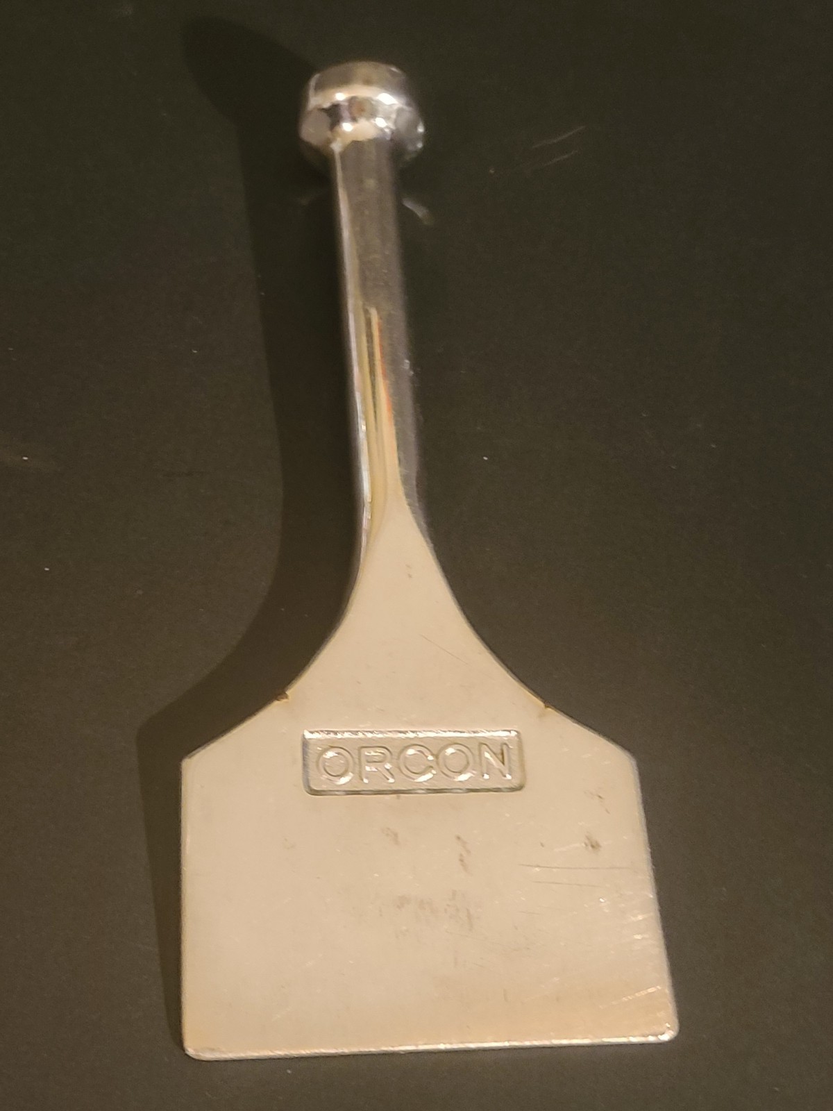 Orcon Flooring Chisel Carpeting Tool Stairs Tuck 3-1/2” Chrome Finish
