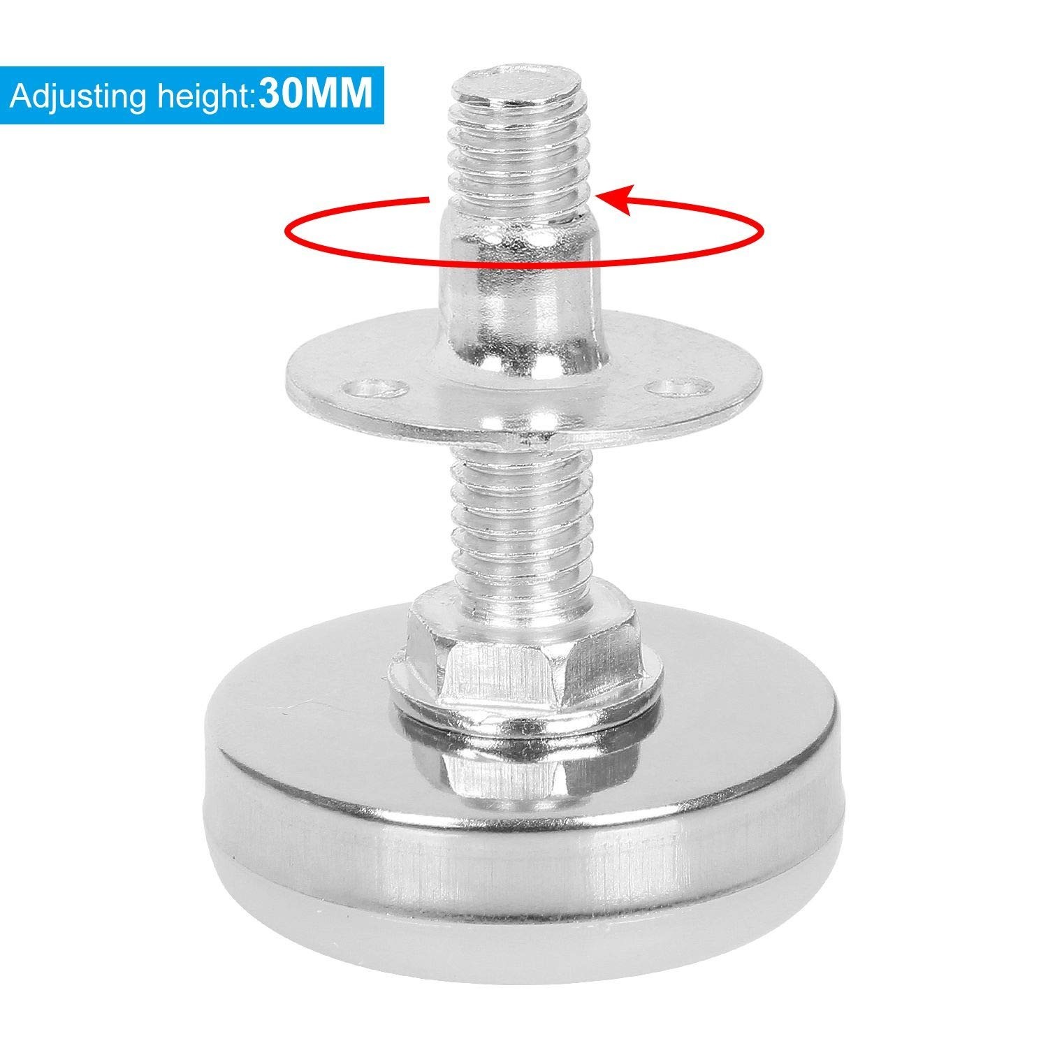ZOEYES 16 Pack Adjustable Leveling Feet M8 5/16 inch Heavy Duty Furniture Lev…