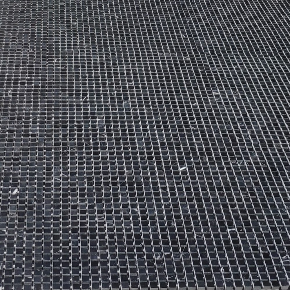 N21XP Nero Marquina Black Marble 3/8×3/8 Square Mosaic Tile Polished