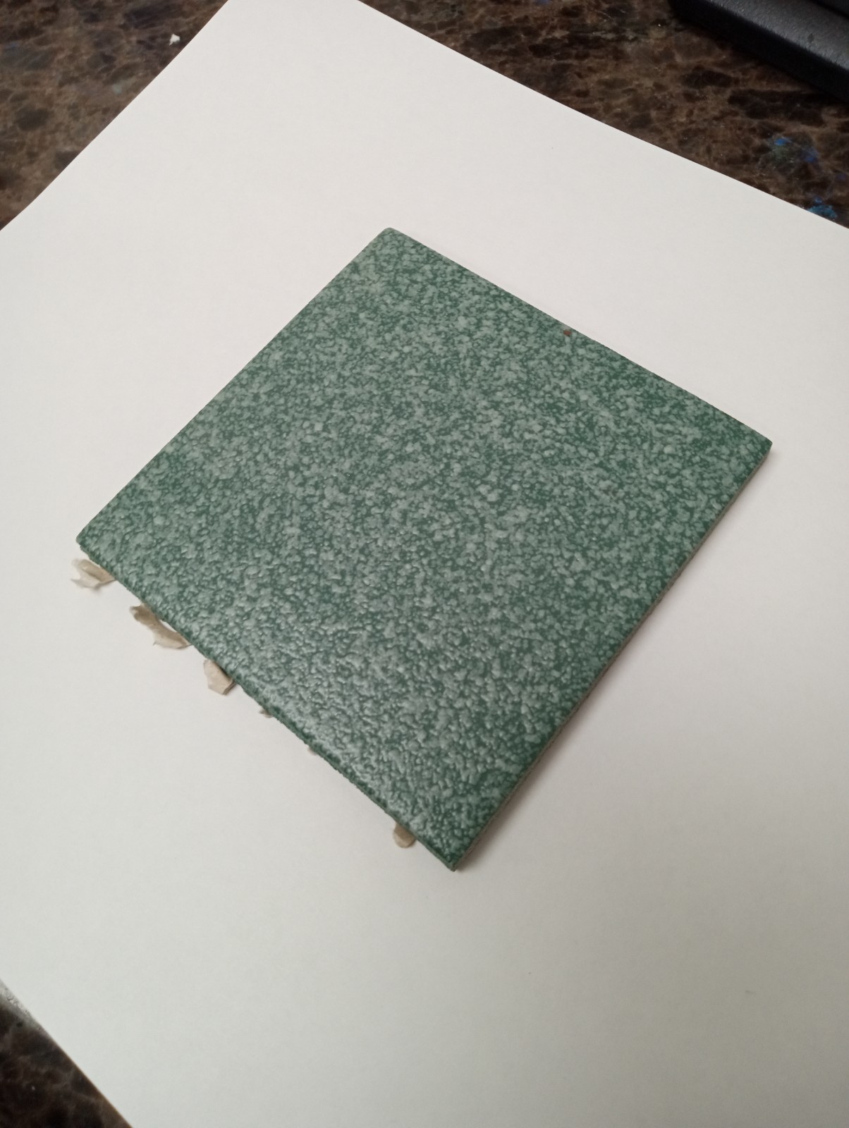 4×4 Tile Textured Crocodile Green Meshed Wall Remodel Ceramic C#I56-211 Sample